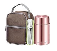 Récipient repas chaud pour lunch 1,2L Bocal Sous Vide Anti-Fuite avec | Contenants lunch box pour camping, sports, randonnée, , , travail, longs