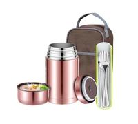 Récipient repas chaud pour lunch bocal isotherme sous vide 1200 ml en acier | Boîtes à Lunch pour pique-nique sports mer plage camping randonnée escalade travail vacances