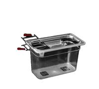 Récipient sous vide, Grande capacité, Couvercle isolé, 6L