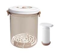 Récipients alimentaires sous vide - Boîtes de rangement hermétiques, boîtes de conservation alimentaires | Récipients réutilisables empilables avec pompe pour cuisine, réfrigérateur, micro-ondes et