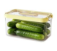 Récipients de conservation alimentaire pour réfrigérateur avec couvercles | Meat Keeper Récipient réfrigérateur pour farine haricots sucre salade tomates laitue