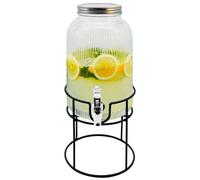 Récipients en verre - Modèle AD6742 - Capacité de 4 litres - Avec col - Élégant récipient de service