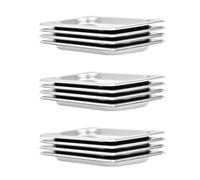 Récipients Gastronorm 12 pcs. GN 1/4 20 mm acier inoxydable , bacs GN Design 2024
