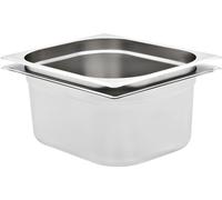 Récipients Gastronorm 2 pcs GN 1/2 150 mm Acier inoxydable