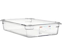 Récipients GN 1/1 ARAVEN, Polycarbonate, Profondeur : 100 mm, Contenu : 13 L