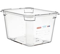 Récipients GN 1/2 ARAVEN, Polycarbonate, Profondeur : 200 mm, Contenu : 11,35 L