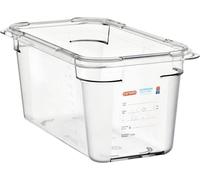 Récipients GN 1/3 ARAVEN, Polycarbonate, Profondeur : 150 mm, Contenu : 2,35 L