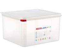 Récipients GN ARAVEN avec couvercle 2/3, PP, profondeur : 200 mm, capacité : 19 L, hermétiques