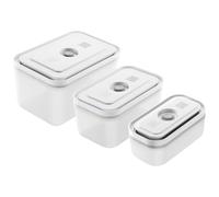 Récipients sous vide pour aliments FRESH & SAVE, set de 3, blanc, plastique, Zwilling