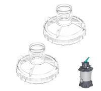 Recitem Lot de 2 filtres à sable pour pompe de piscine Bestway - P6665 - Pour filtre à sable Flowclear - Couvercle de pompe à sable - Couvercle de pompe - Accessoires de piscine - Couvercle de pompe