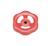 Recogwood Valve de poignée de roue de robinet, poignée de rechange de roue de vanne de porte, tuyau de robinet extérieur, poignée de roue de bibb, broche carrée 8 x 8 mm, roue OD 77 mm, fer à peindre