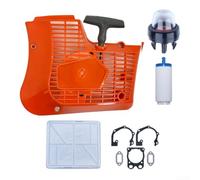 Recoil Starter Kit for K750 K760 K760II K770 Concrete Saw 574362003 | Complete All in One Set Concrete Cutting Plastic Construction Workshop Users Direct Fit Longlasting Reliable Performance