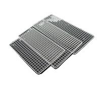 REcsdza Grille de Barbecue, 304 Tapis de Maille en Acier Inoxydable grilles Barbecue Grille Cuisson Remplacement Accessoire Filet | 54x38cm