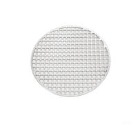 REcsdza Grille de Barbecue, Filet de Four for Barbecue, Tapis Gril Rond en Acier Inoxydable 18 à 30 cm for Une Cuisson Parfaite | 28CM