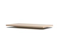 RECTANGLE L Plateau de Table 150x75 cm Chêne