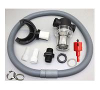 Recuperateur d Eau de Pluie pour conduits Circulaire avec Tuyau Flexible, Ensemble de collecteur Eau de Pluie, Raccord PVC,
