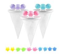 Récupérateur de peluches pour lave-linge,3 pièces, sachet filtrant flottant réutilisable avec 10 billes | Attrape-Poils pour Lave-Linge,Usage Domestique Voyage Vêtements Animaux Textiles