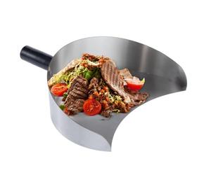 Récupérateur De Viande, Bac De Récupération De Rôtisserie, Pelle Griller En Acier Inoxydable Pour Machines Kebab Doners, Portable, Ramassage Facile Et Transport Sûr De La Viande,Lave-vaisselle Lavable
