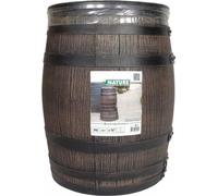 Récupérateur d'Eau Barrique 50 Litres, PE Rotomoulé, Robinet et Couvercle Inclus, H54 x Ø42 cm