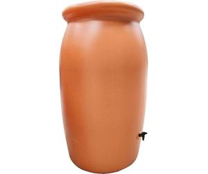 Récupérateur d'eau BELLI Toscan, 2000 litres, Terre cuite, Avec couvercle, robinet et kit de raccordement