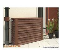 Récupérateur d'eau Cuve Woody 350L GRAF bois foncé