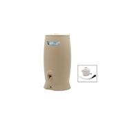Récupérateur d'eau de pluie 1000 L rotomoulé RECUP'O + Kit Collecteur -