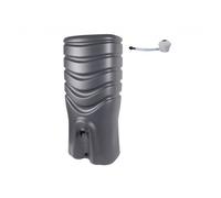 Récupérateur d'eau de pluie 550 L RÉCUP'O + Kit Collecteur - Coloris anthracite