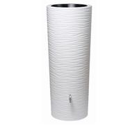 Récupérateur d'eau de pluie - GARANTIA - Natura Arctic - 350 L - Surface ondulée - Bac à plantes inclus