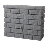 Récupérateur d'eau de pluie - GARANTIA - Rocky - 400 L - Gris granite