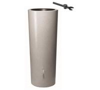 Graf Cuve récupérateur d'eau Stone 995119 – 2 en 1, 350 L, Silver