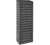 Récupérateur d'eau Forestier - BELLI - 300 L - Anthracite imitation bois
