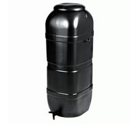 Récupérateur d'eau forme colonne Nature - 100L - Noir
