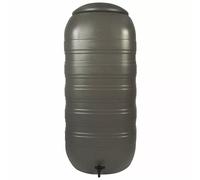 Récupérateur d'eau forme colonne Nature - 250L - Taupe