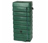 Récupérateur d'eau forme murale Nature - 276L - Vert