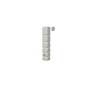 4rain BASIC réservoir mural kit complet 300 L, beige sable y compris robinet de vidange en plastique et raccord de descente
