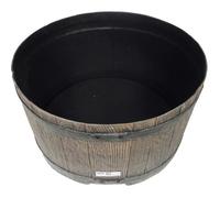 Nature Support pour tonneau d'eau de pluie aspect bois 30,5 x 58 cm brun