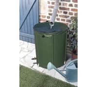 Récupérateur d'eau souple 500L - Vert - 98x80cm