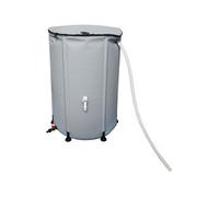 Récupérateur d'eau souple en PVC 250 L - Gris