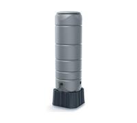 Récupérateur d'eau Vuelta 110 litres | Gris ou Anthracite (Complet avec Couvercle, Robinet et Socle!) (Gris)