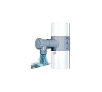 Récupérateur eau pluie gris pour gouttiere de 75 a 100 - jardiboutique