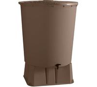 Récupérateur d'eau de pluie Belli Rond marron 500L