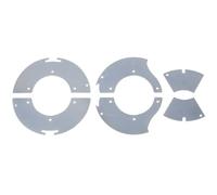 RED. CLAMPING INSERT F. P 160 SANILINE, 90 MM, 4 SCS.