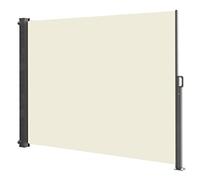 RED DECO Paravent Rétractable Brise Vue Occultant Extérieur Phoenix 160X400 Cm Crème
