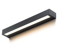 RED - DESIGN RENDL RENDL ASTER 50 Applique murale, acrylique noir laiteux, 230 V, LED, 2 x 10 W, IP65, 3000 K, R14199