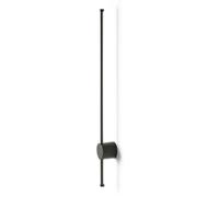 RED - DESIGN RENDL RENDL BEEM 80 Applique murale, acrylique noir-gris laiteux, 230 V, LED, 14 W, 120°, IP54, 3000 K, R14193