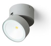 RED - DESIGN RENDL RENDL FLAVIO R LED en saillie, gris clair, 230 V, 6 W, 110°, IP54, 3000 K, R14200