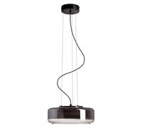 RED - DESIGN RENDL RENDL NAOMI Suspension LED, verre fumé/verre dépoli/noir R14400