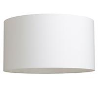 RED - DESIGN RENDL RENDL RON 55/30 Abat-jour, tissu en coton mélangé, blanc/blanc, PVC, max. 23 W, R11491