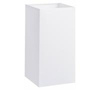 RED - DESIGN RENDL RENDL TEMPO 15/30 Abat-jour, tissu en coton mélangé, blanc/blanc, PVC, max. 28 W, R11822