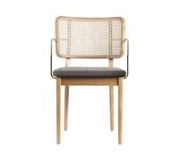 RED Edition - Fauteuil de repas rembourré Bois naturel